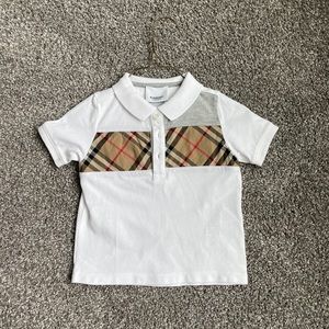 Toddler Burberry polo